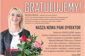 Nasza NOWA PANI DYREKTOR-Karolina Bartosz