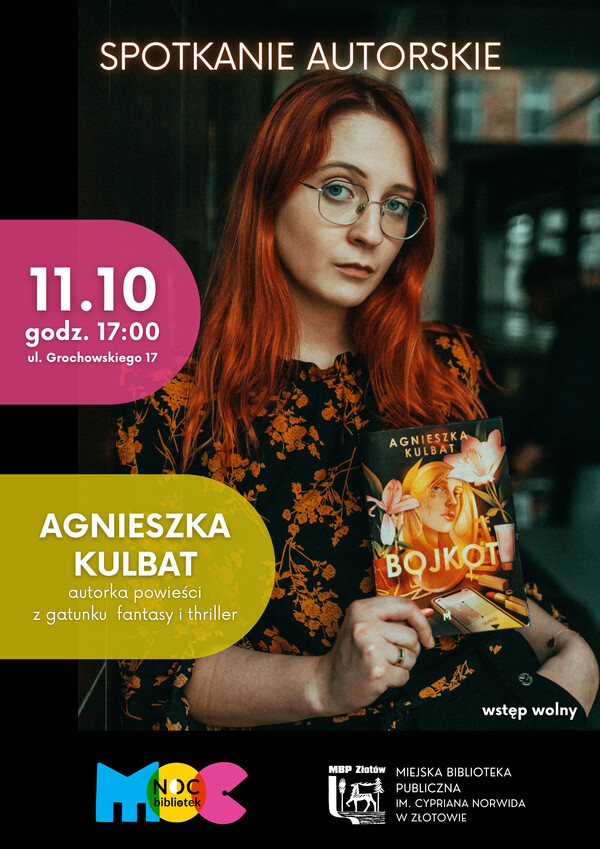 Spotkanie autorskie z Agnieszką Kulbat