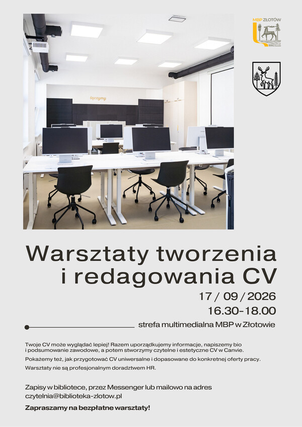 Warsztaty tworzenia i redagowania CV