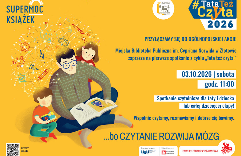 Tata też czyta!